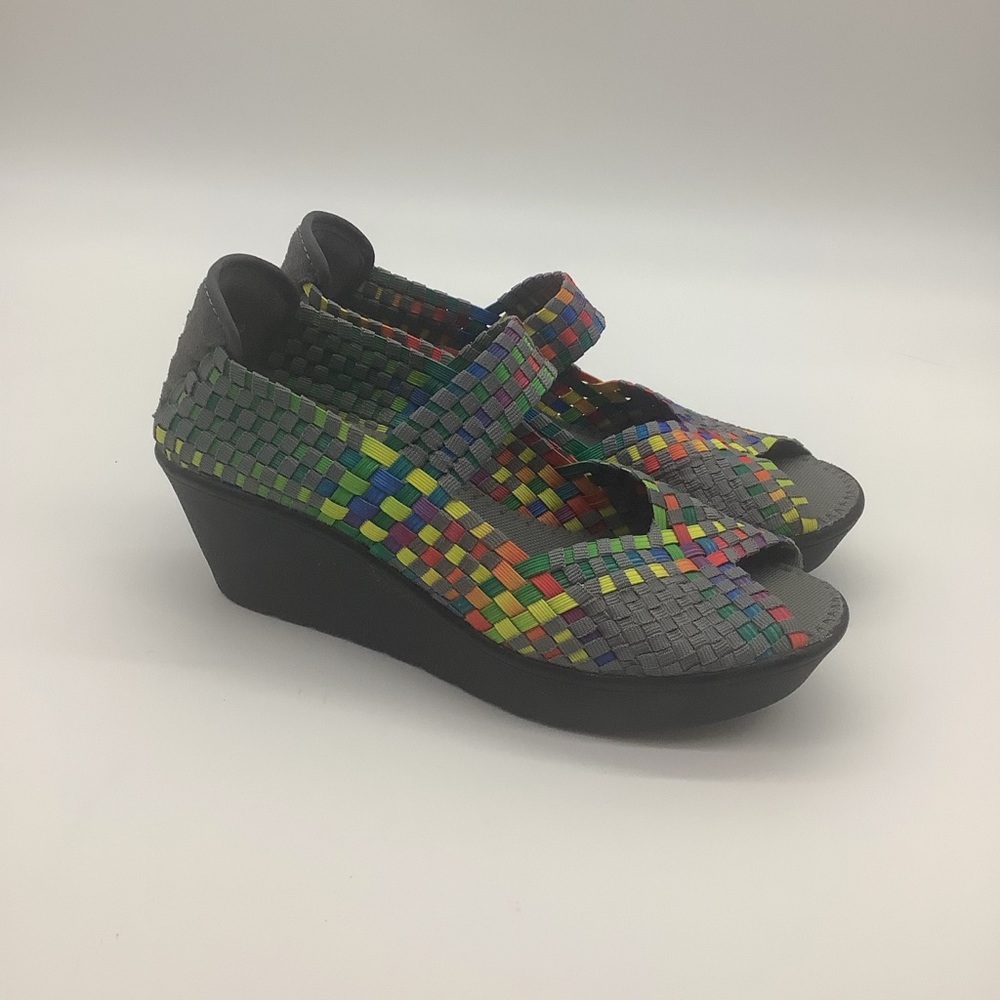 Steven By Steve Madden Open Toe Wedge Sandal 7.5 - image 1